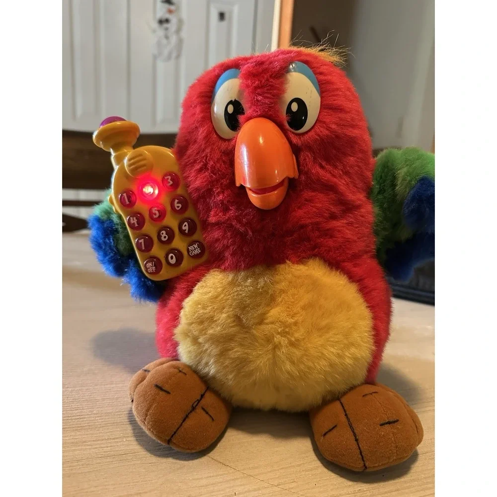 Vtech Little Smart Mr Squawky Talky Parrot toy vintage 1998 interactive